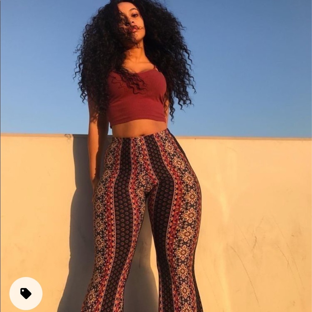 High Waisted Flare Pants